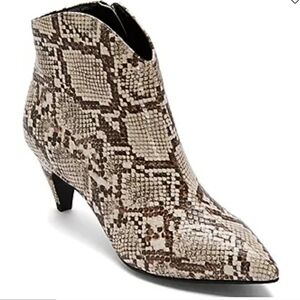 Worthington Womens Marden Kitten Heel Booties 8  8.5